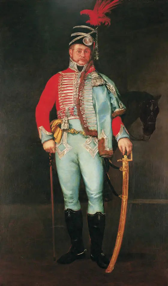 Retrato do oficial Pantaleón Pérez de Nenin - Francisco de Goya