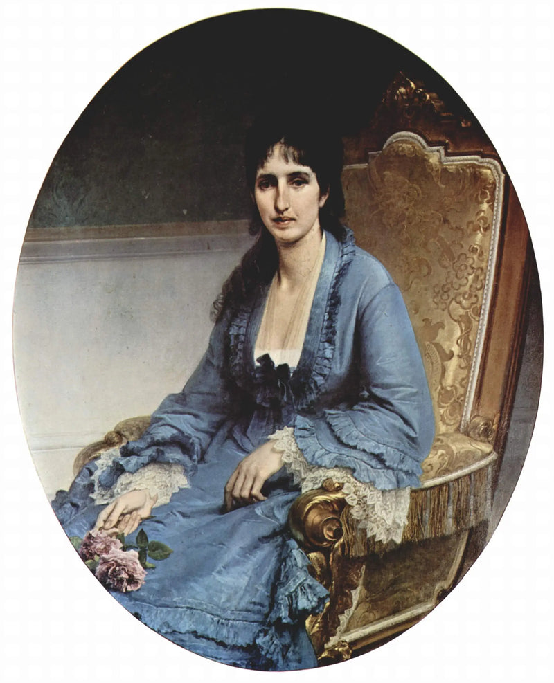 Retrato da condessa Antonietta Negroni Prati Morosini - Francesco Hayez