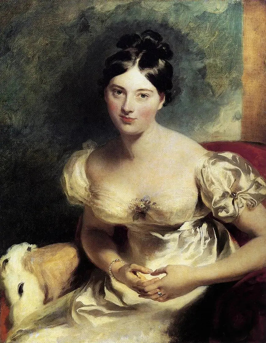 Retrato da condessa de Blessington - Thomas Lawrence