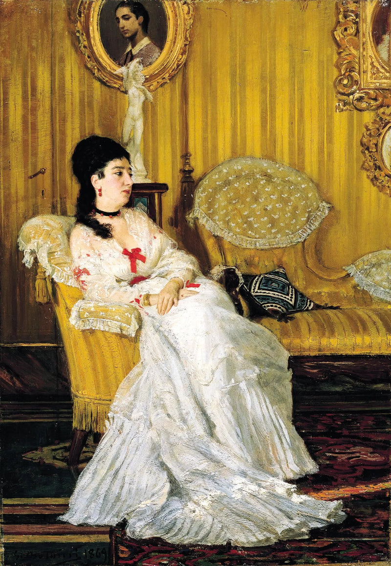 Retrato da condessa Carlotta Aloisi Papudoff - Giovanni Boldini
