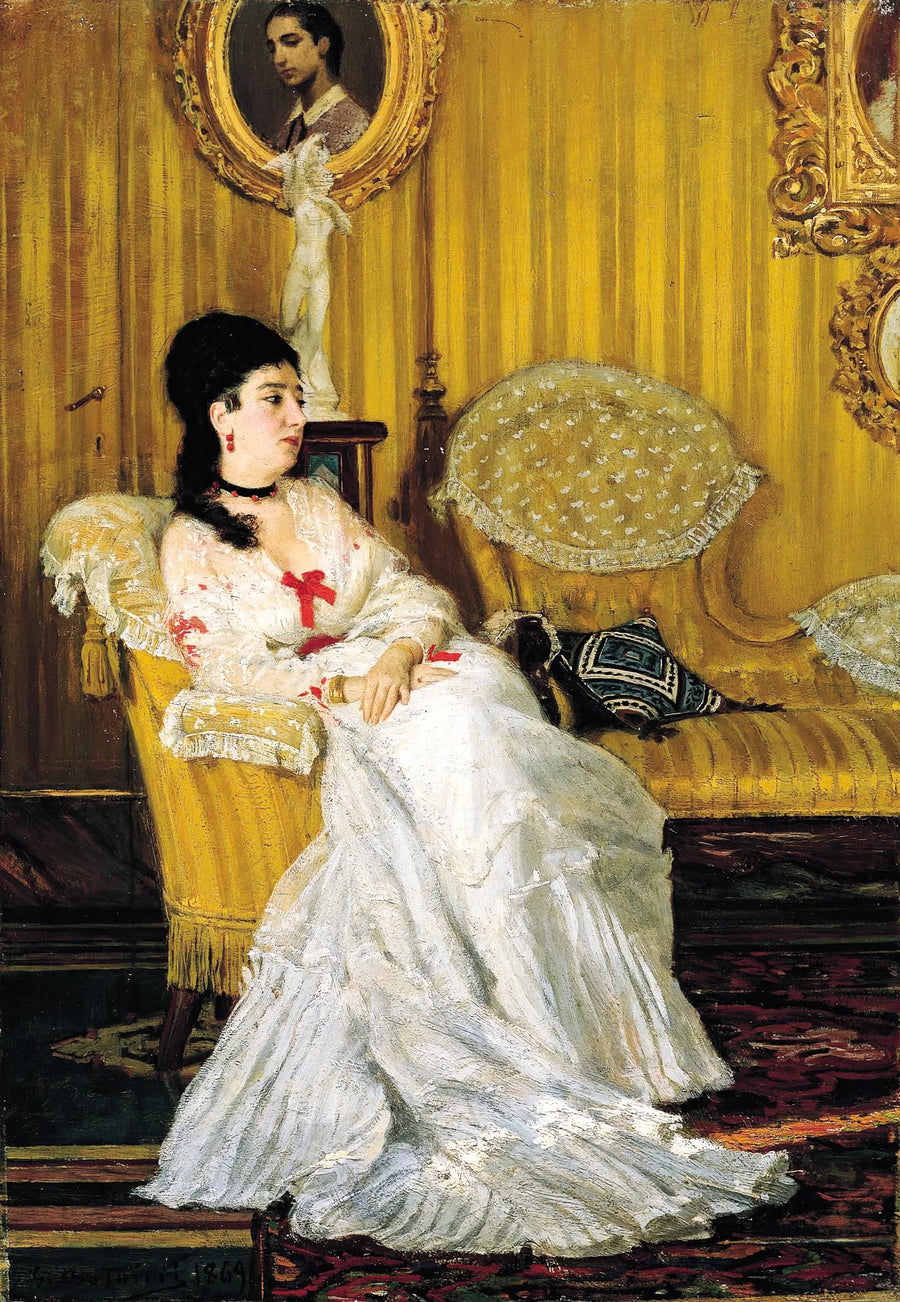 Retrato da condessa Carlotta Aloisi Papudoff - Giovanni Boldini