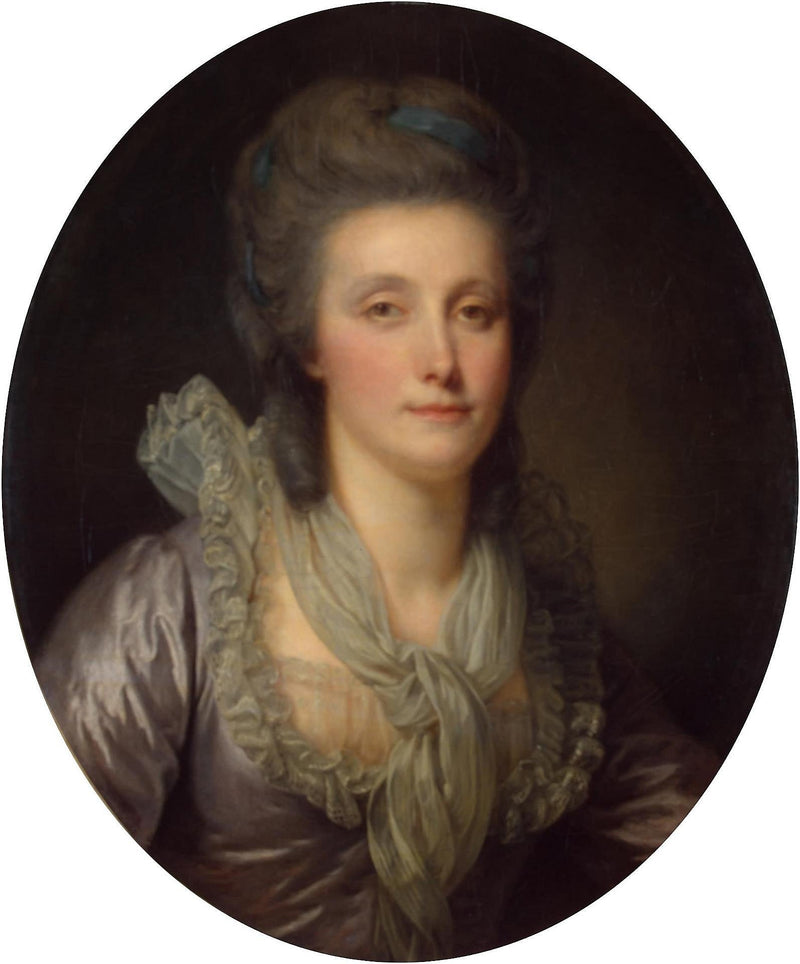 Retrato da condessa Ekaterina Chouvalova - Jean-Baptiste Greuze
