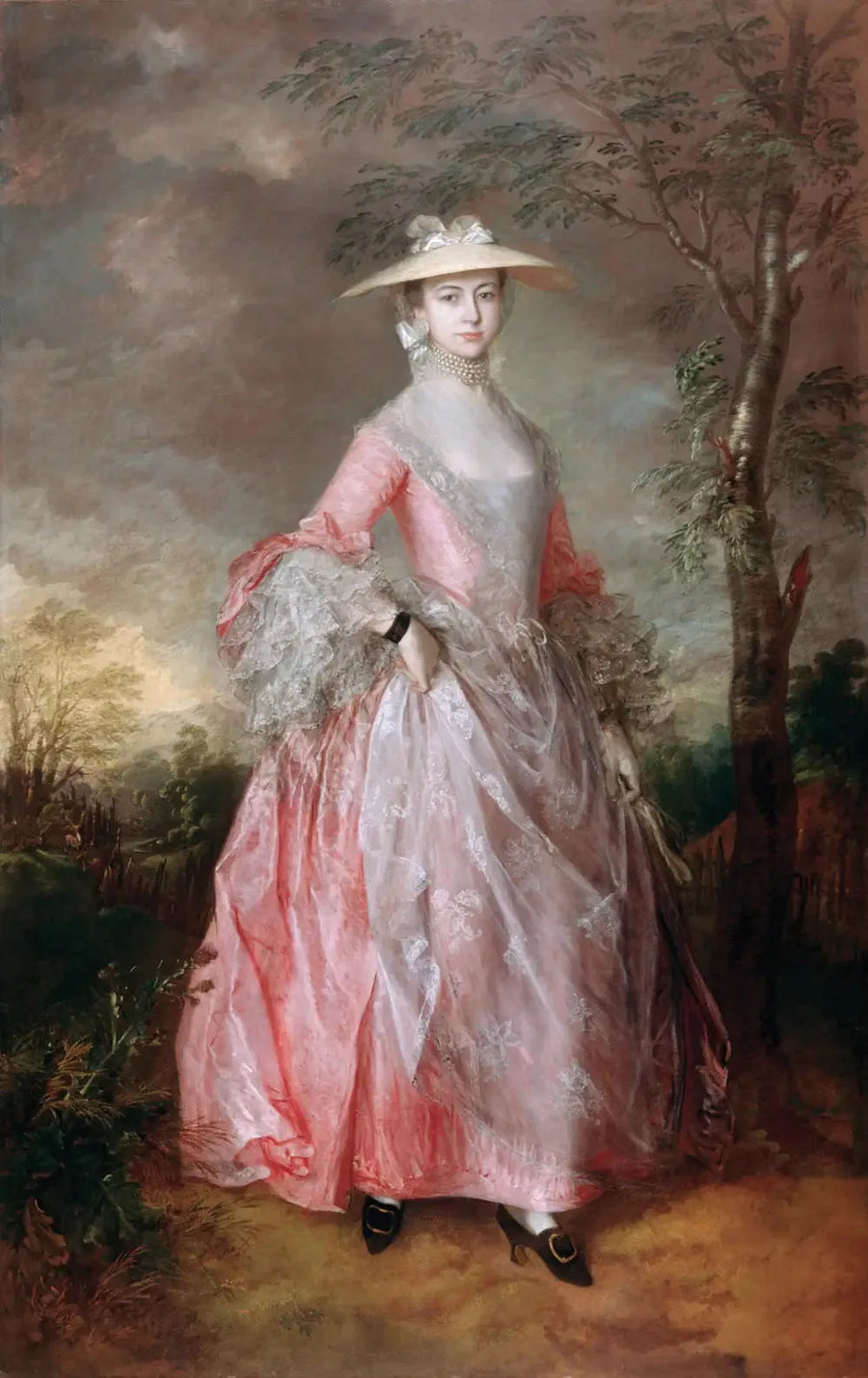 Retrato da condessa Howe - Thomas Gainsborough