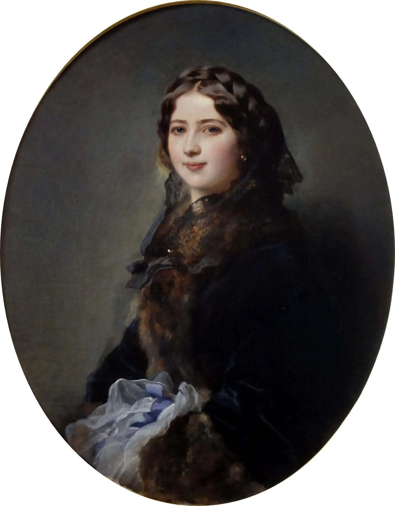 Retrato da condessa Lise Przezdziecka - Franz Xaver Winterhalter