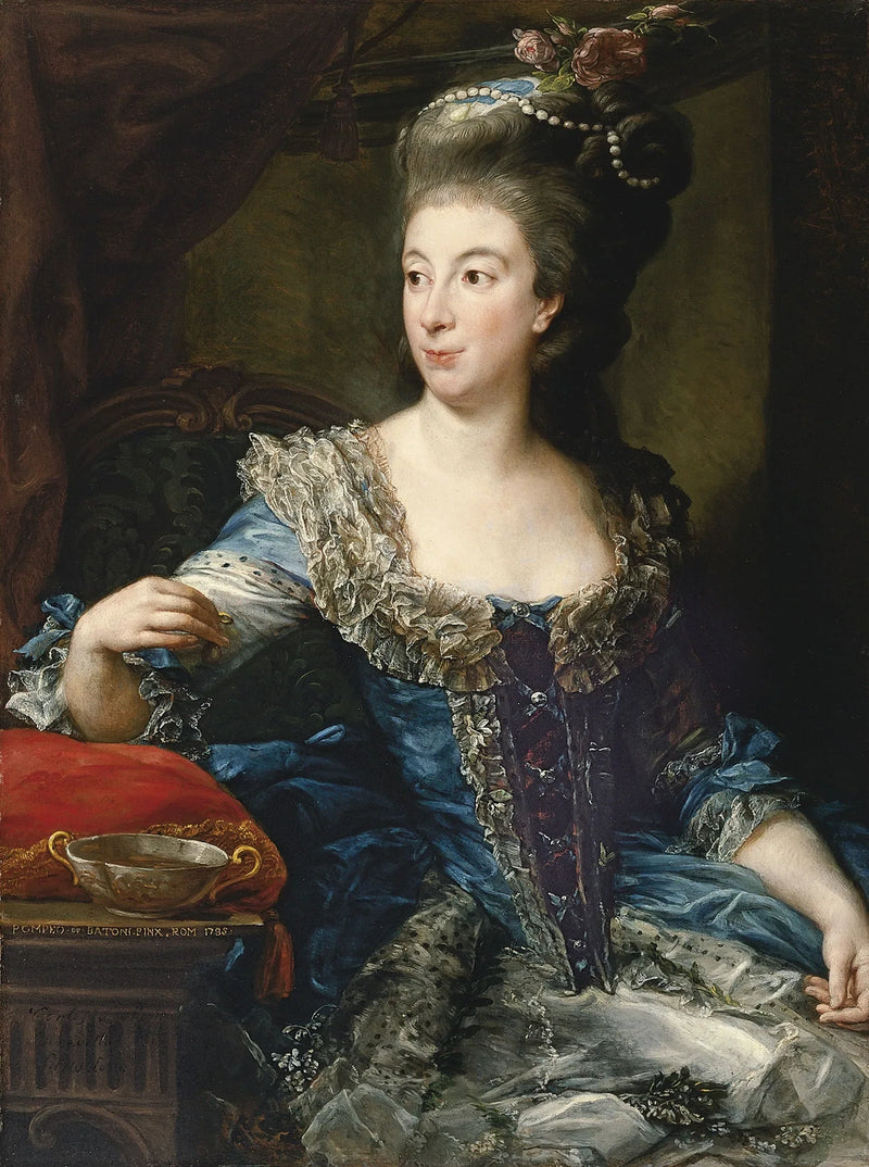 Retrato da condessa Maria Benedetta di San Martino - Pompeo Batoni