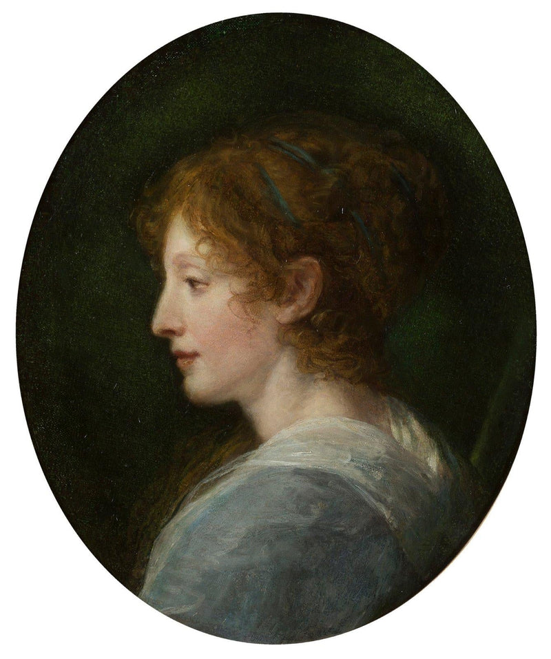 Retrato da condessa Mollien - Jean-Baptiste Greuze