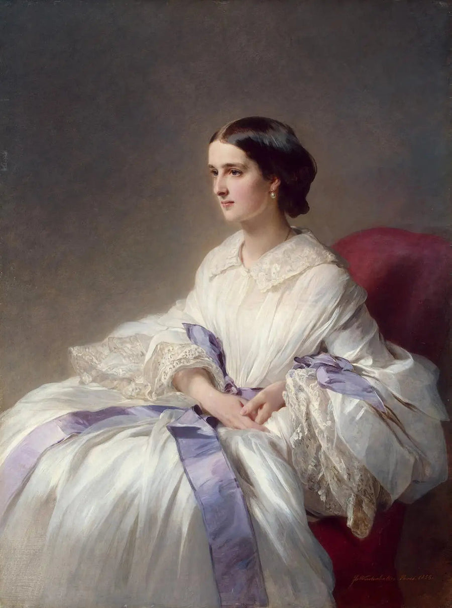 Retrato da condessa Olga Chouvalova - Franz Xaver Winterhalter