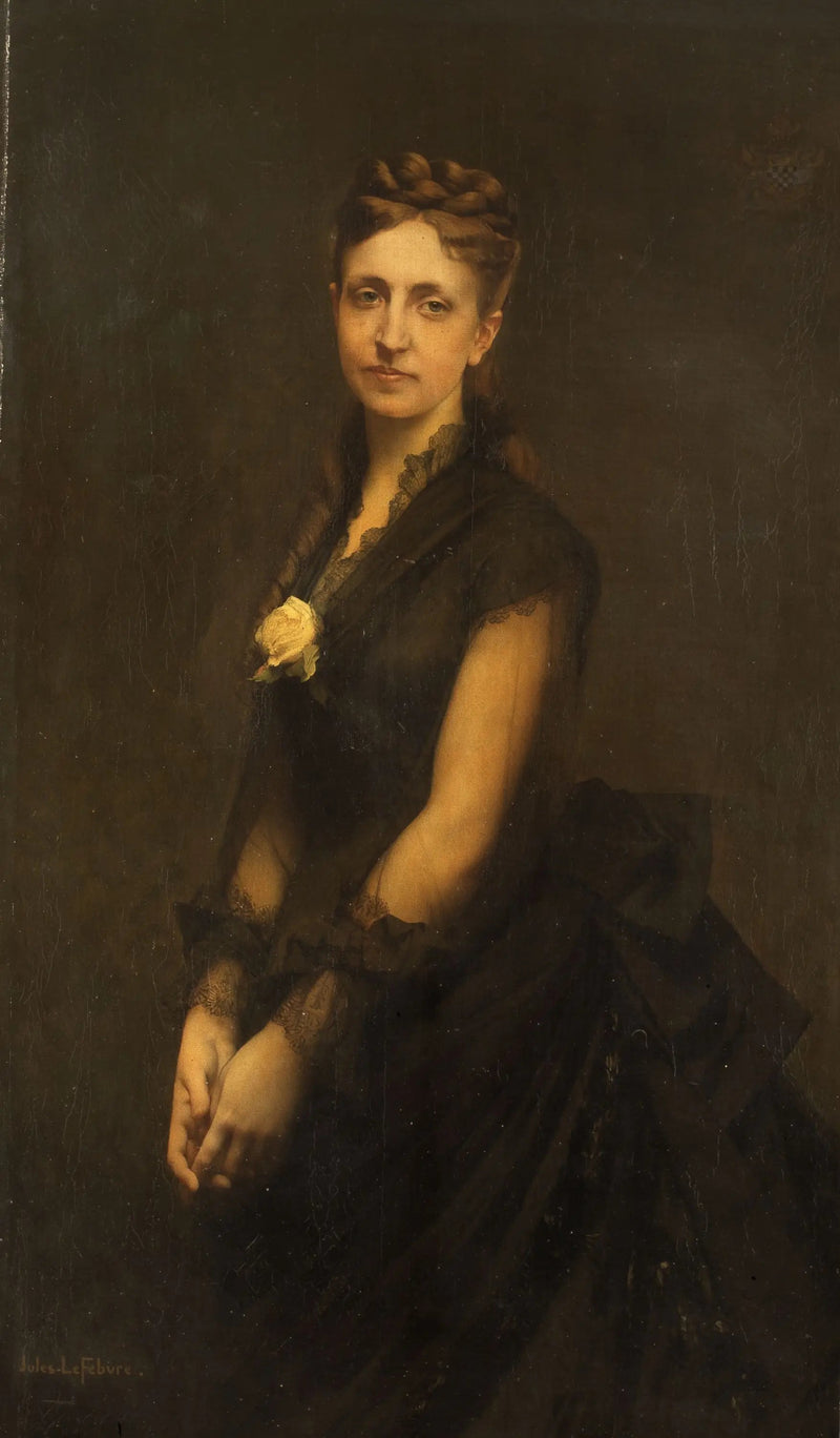 Retrato da condessa Oswald de Kerchove de Denterghem - Jules Lefebvre