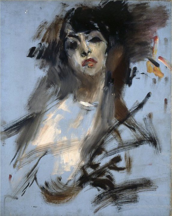 Retrato da condessa Saffo Zuccoli - Giovanni Boldini