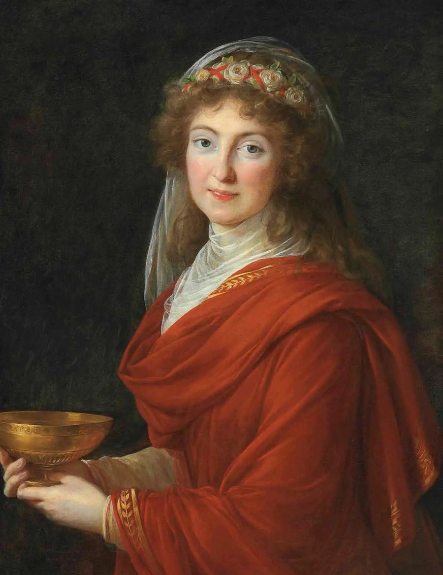 Retrato da condessa Siemontkowsky Bystry - Élisabeth Vigée Le Brun