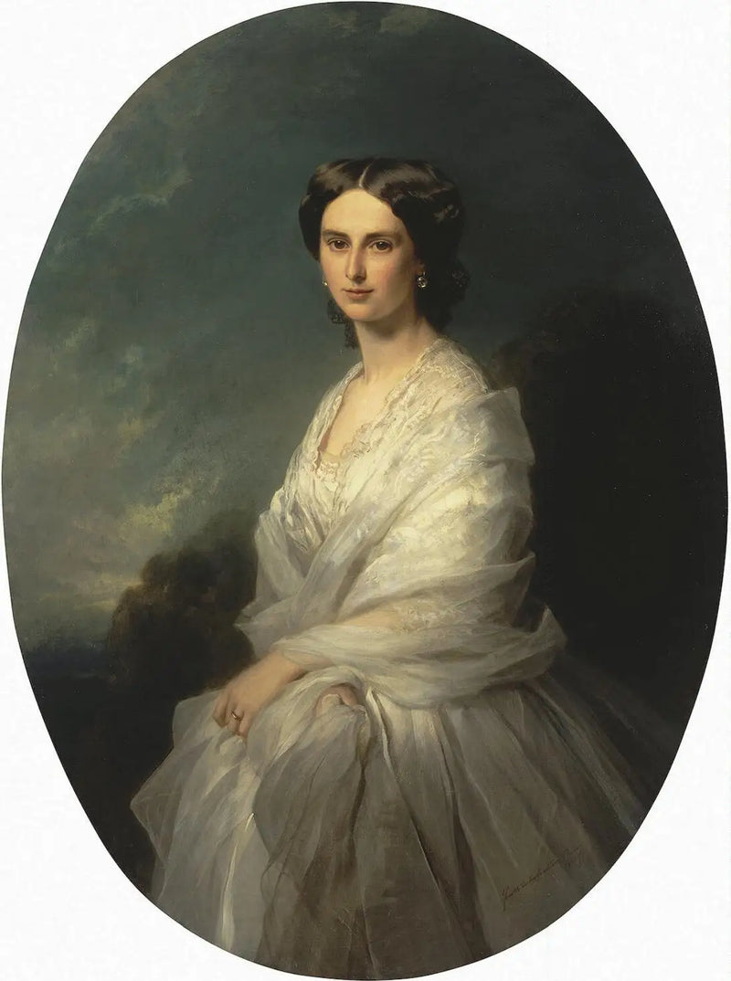 Retrato da condessa Sophie Bobrinskaya - Franz Xaver Winterhalter