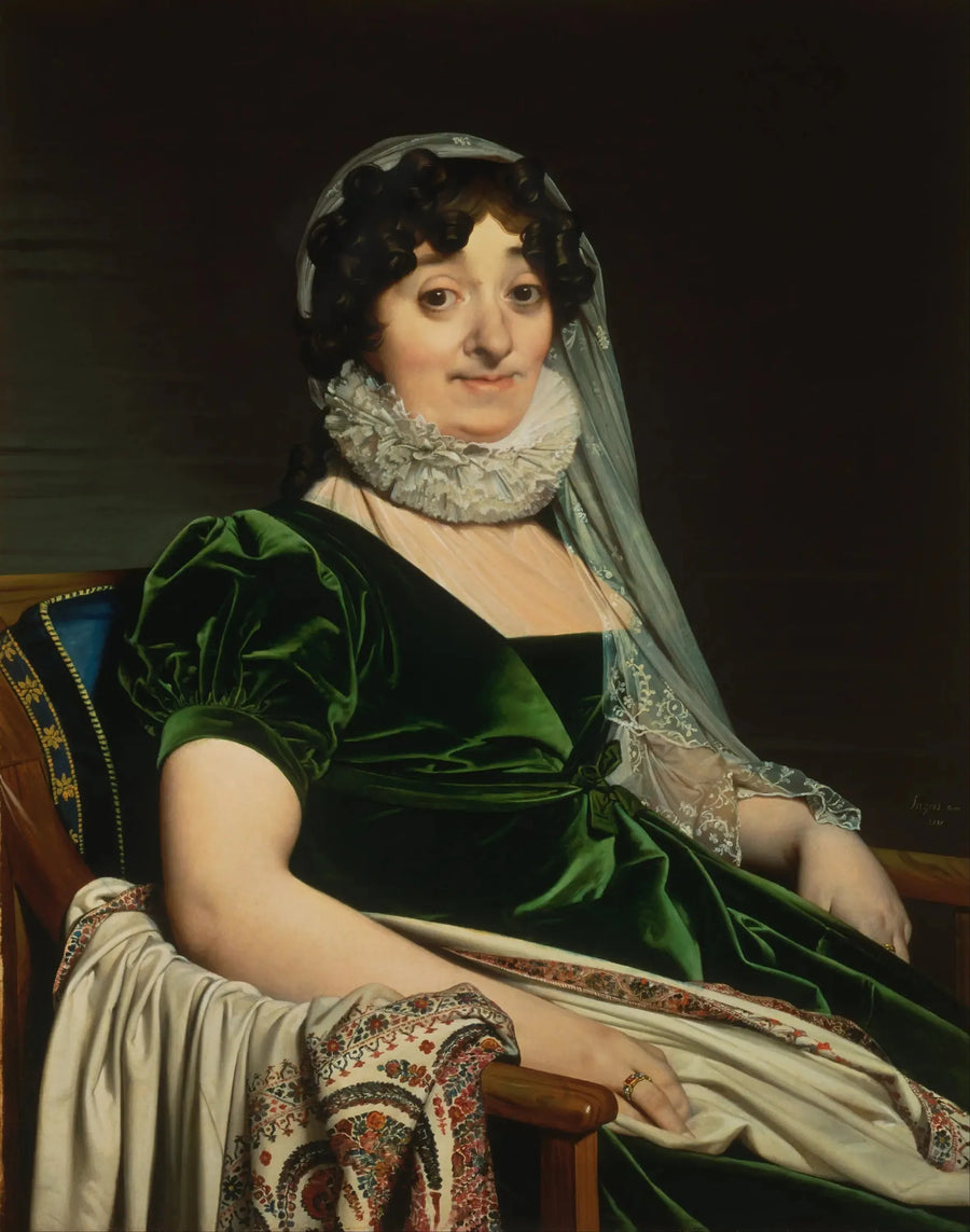Retrato da Condessa de Tournon - Jean-Auguste-Dominique Ingres