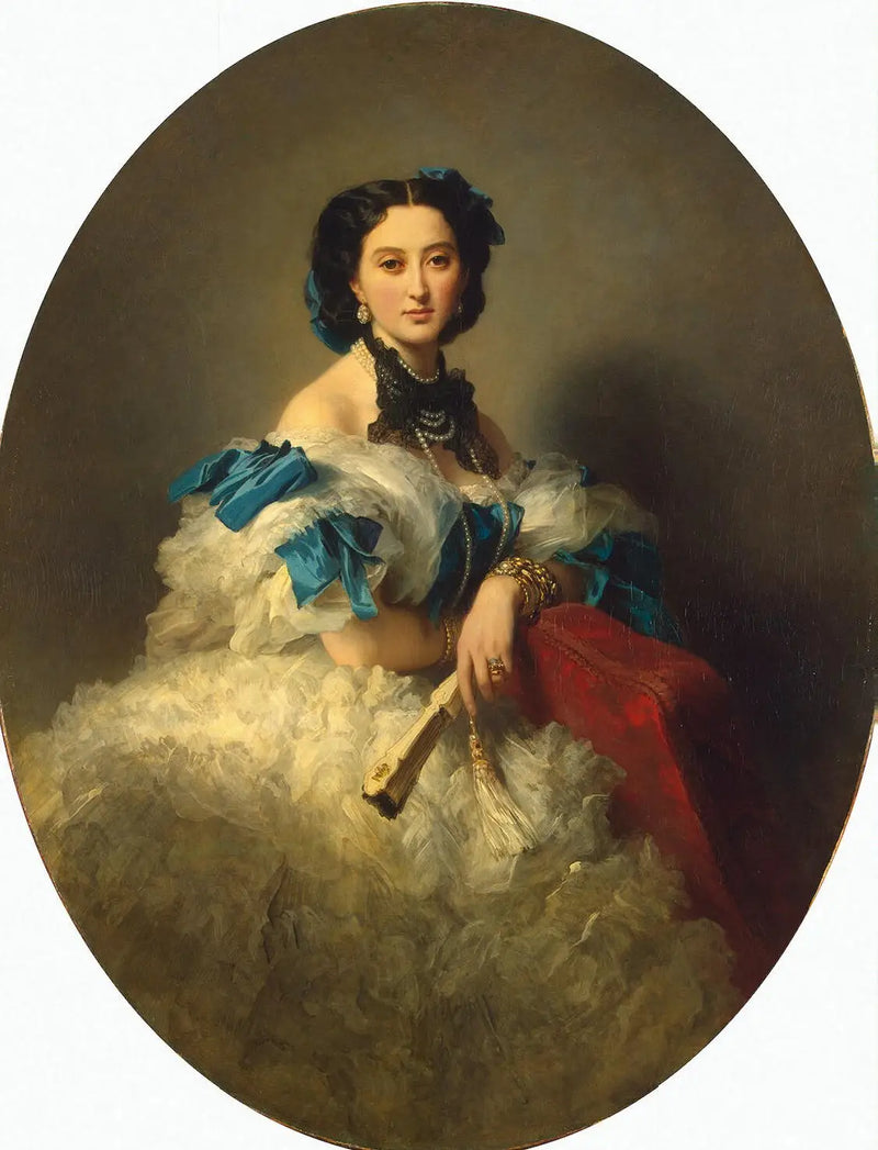 Retrato da condessa Varvara Musina-Pushkina - Franz Xaver Winterhalter
