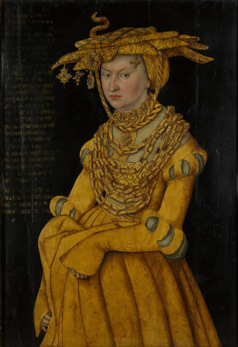 Retrato da duquesa Catarina de Saxônia - Lucas Cranach, o Velho