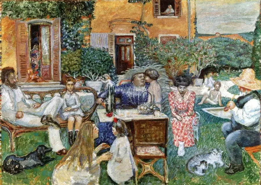 Retrato da família Terrasse - Pierre Bonnard