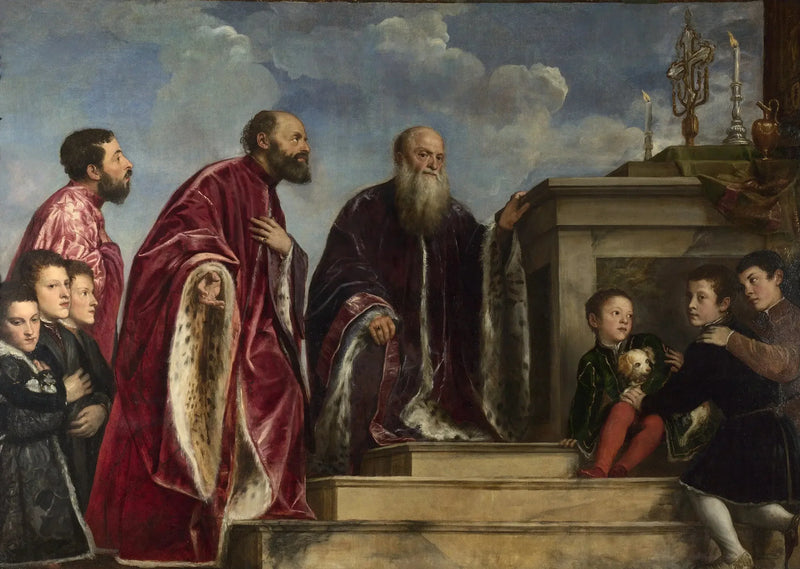 Retrato da família Vendramin - Titian