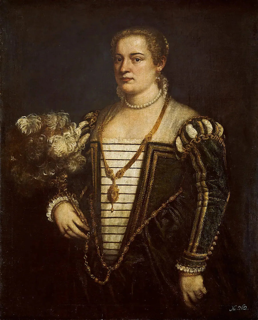 Retrato da filha do artista, Lavínia - Titian
