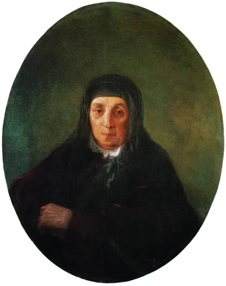 Retrato da avó do pintor Ashhen - Ivan Aïvazovski