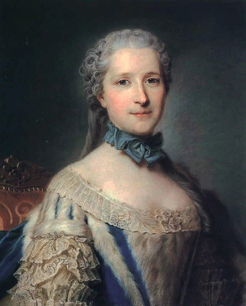 Retrato da Marechal de Belle-Isle - Maurice-Quentin de La Tour