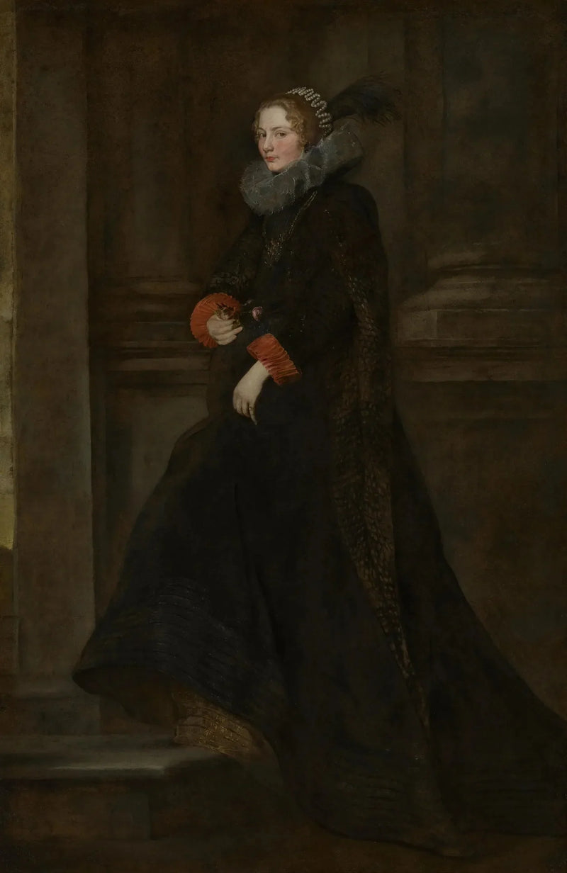 Retrato da marquesa Geronima Spinola - Antoine van Dyck