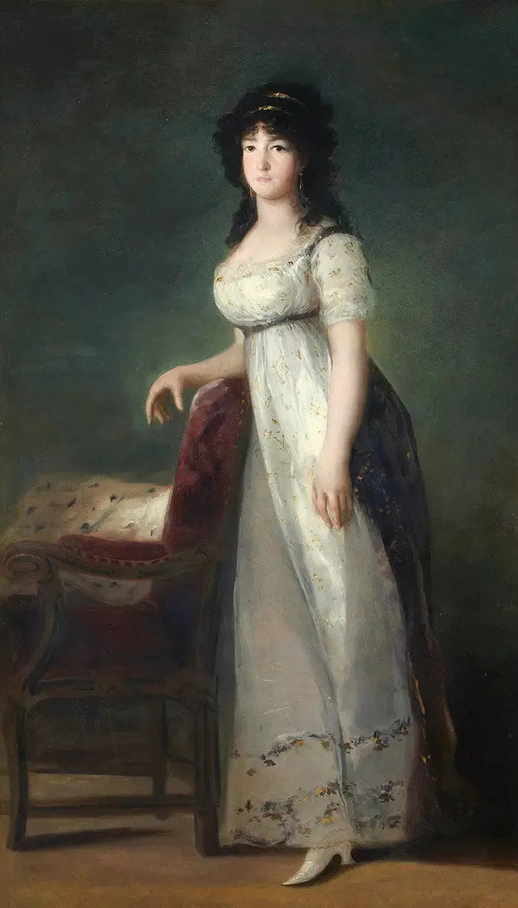 Retrato da Marquesa de Lazán - Francisco de Goya