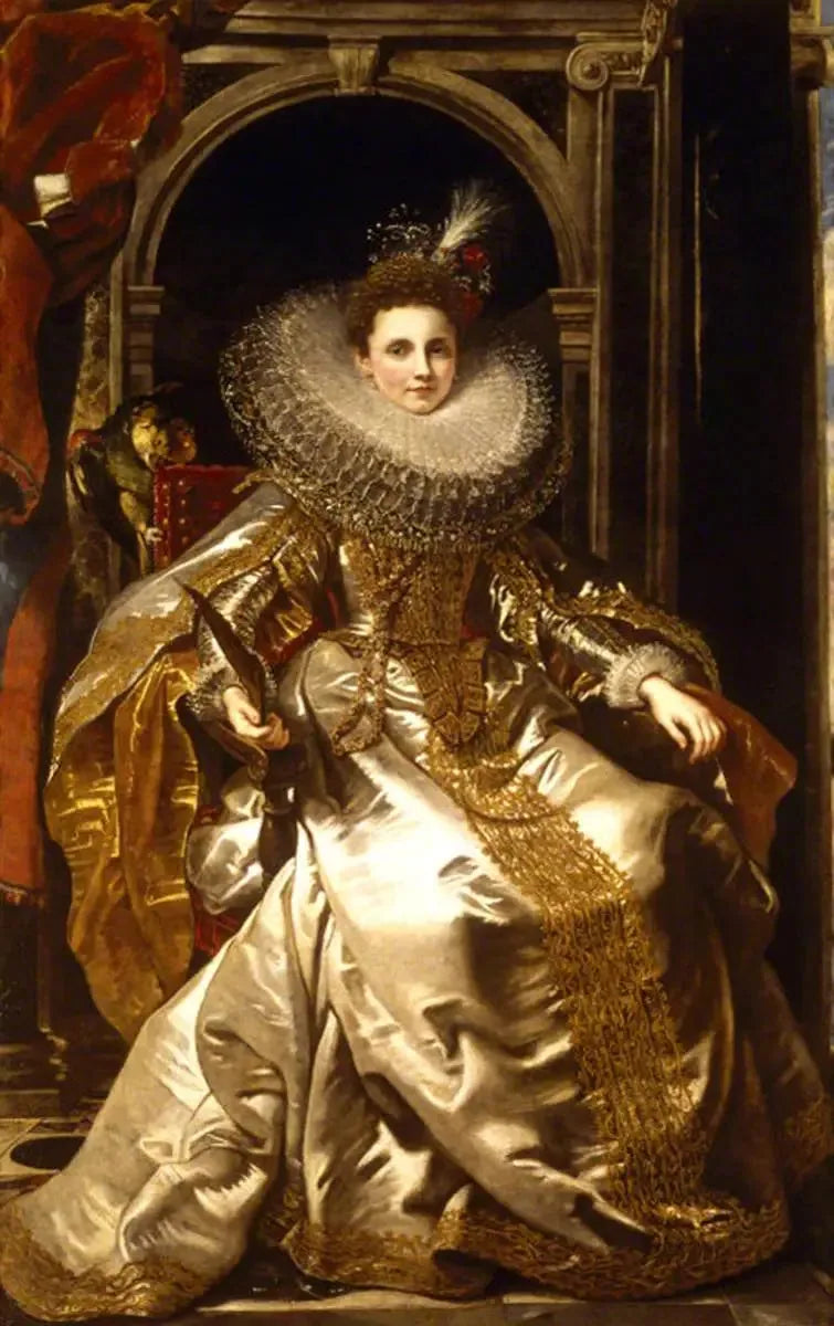 Retrato da marquesa Maria Serra Pallavicino - Peter Paul Rubens