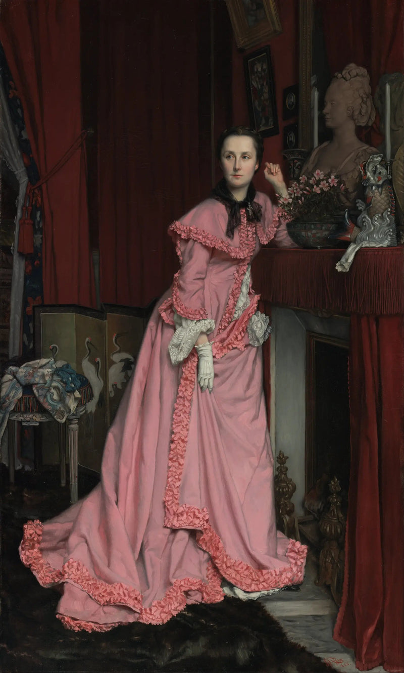 Retrato da marquesa de Miramon, nascida Thérèse Feuillant - James Tissot