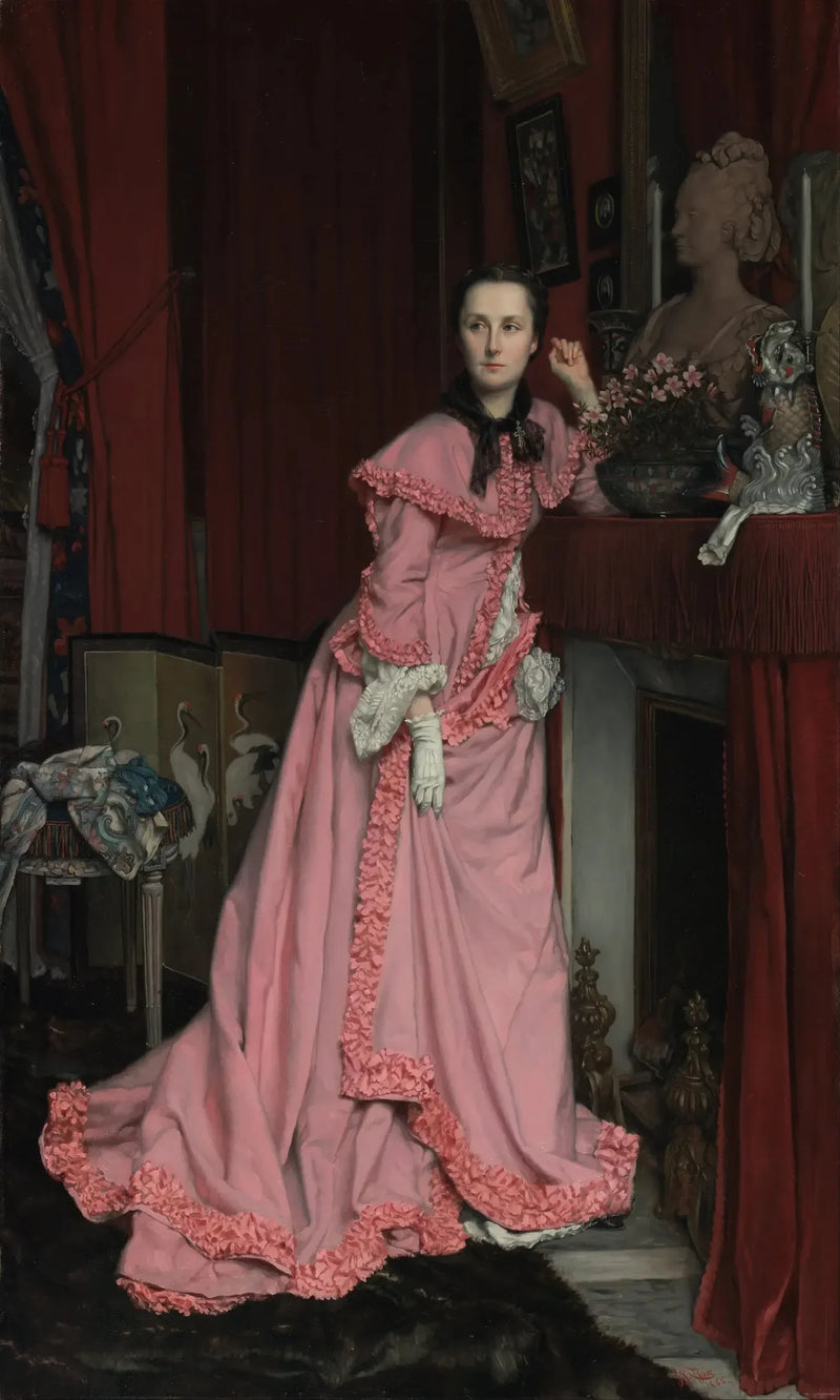 Retrato da marquesa de Miramon, nascida Thérèse Feuillant - James Tissot