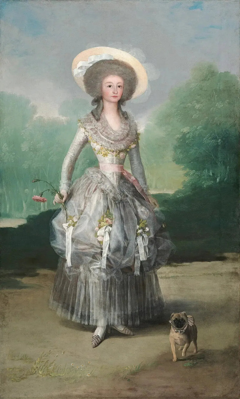 Retrato da marquesa de Pontejos - Francisco de Goya
