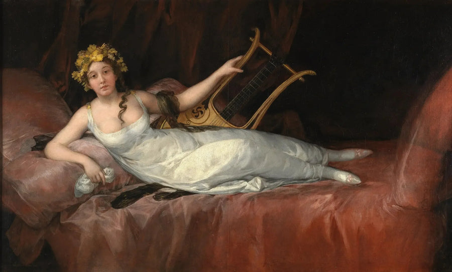 retrato da marquesa de Santa Cruz - Francisco de Goya