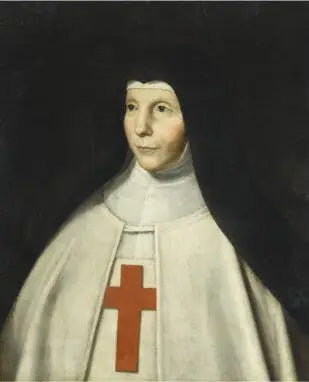 Retrato da Mãe dos Anjos Suireau - Philippe de Champaigne