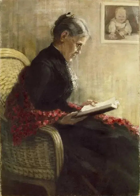 Retrato da Mãe - Franz Marc