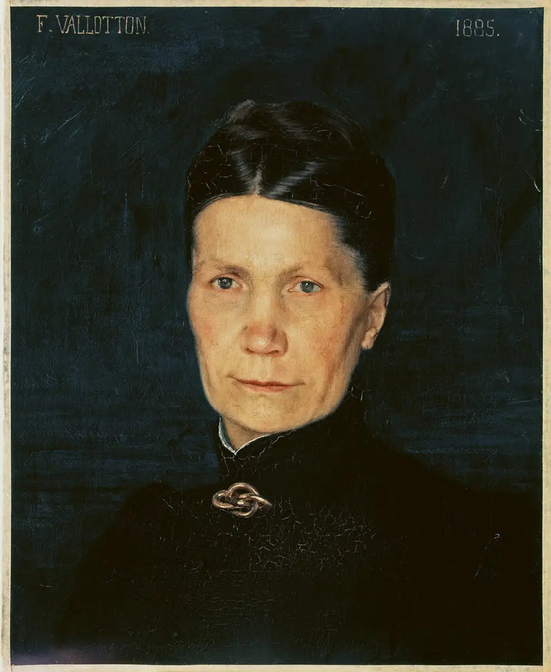 Retrato da mãe do artista - Félix Vallotton