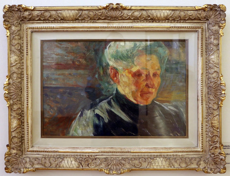 Retrato da mãe - Umberto Boccioni