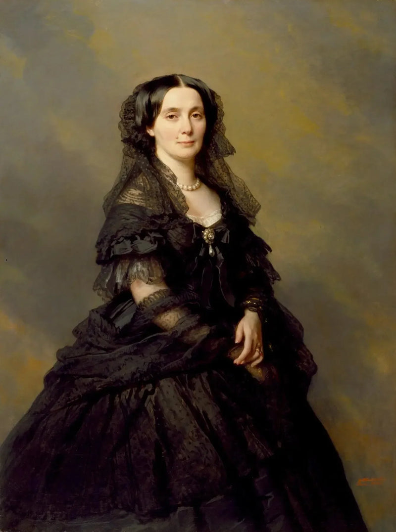 Retrato da Princesa Kotschoubey - Franz Xaver Winterhalter