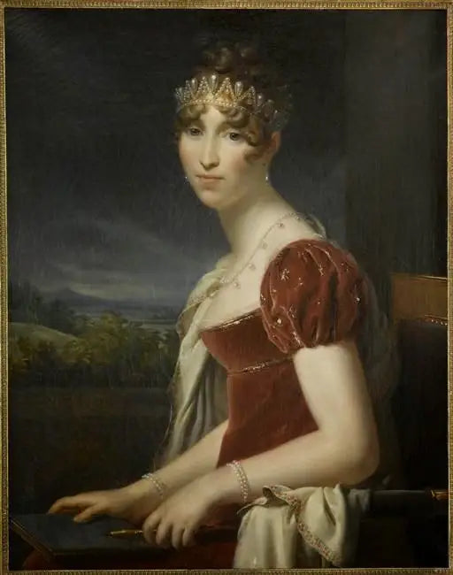 Retrato da rainha Hortense - François Gérard