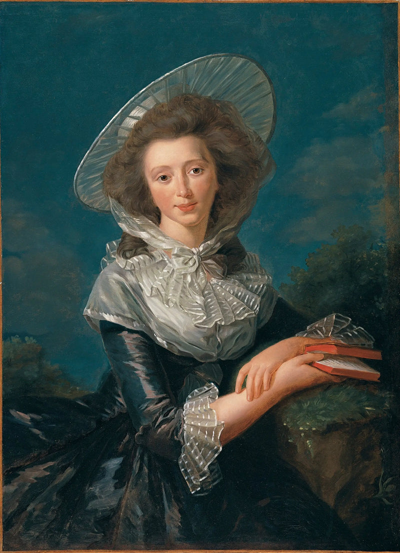 Retrato da Viscondessa de Vaudreuil - Élisabeth Vigée Le Brun