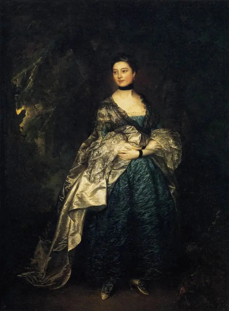 Retrato da Senhora Alston - Thomas Gainsborough