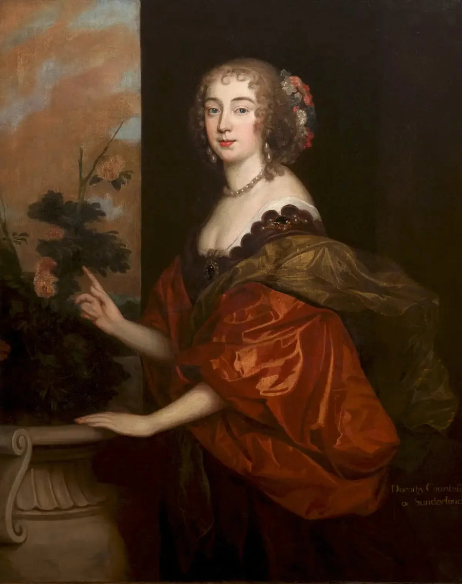 Retrato da Senhora Dorothy Sidney - Antoine van Dyck