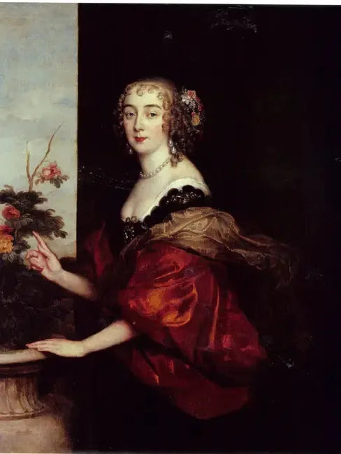 Retrato de Lady Dorothy Sidney, Lady Spencer, condessa de Sunderland (1617-1684) - Antoine van Dyck