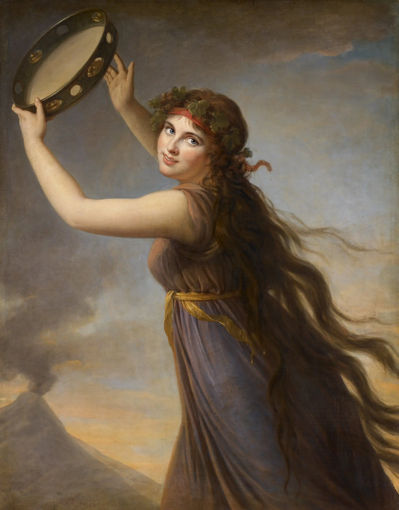 Retrato de Lady Hamilton (1761-1815) - Élisabeth Vigée Le Brun