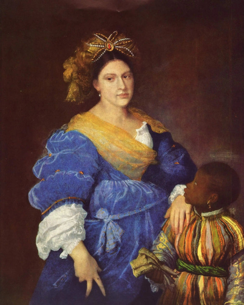 Retrato de Laura Dianti - Titian