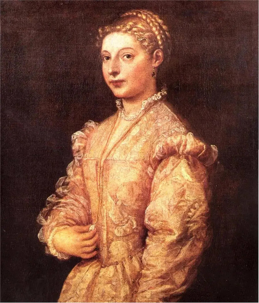 Retrato de Lavinia Vecellio - Titian