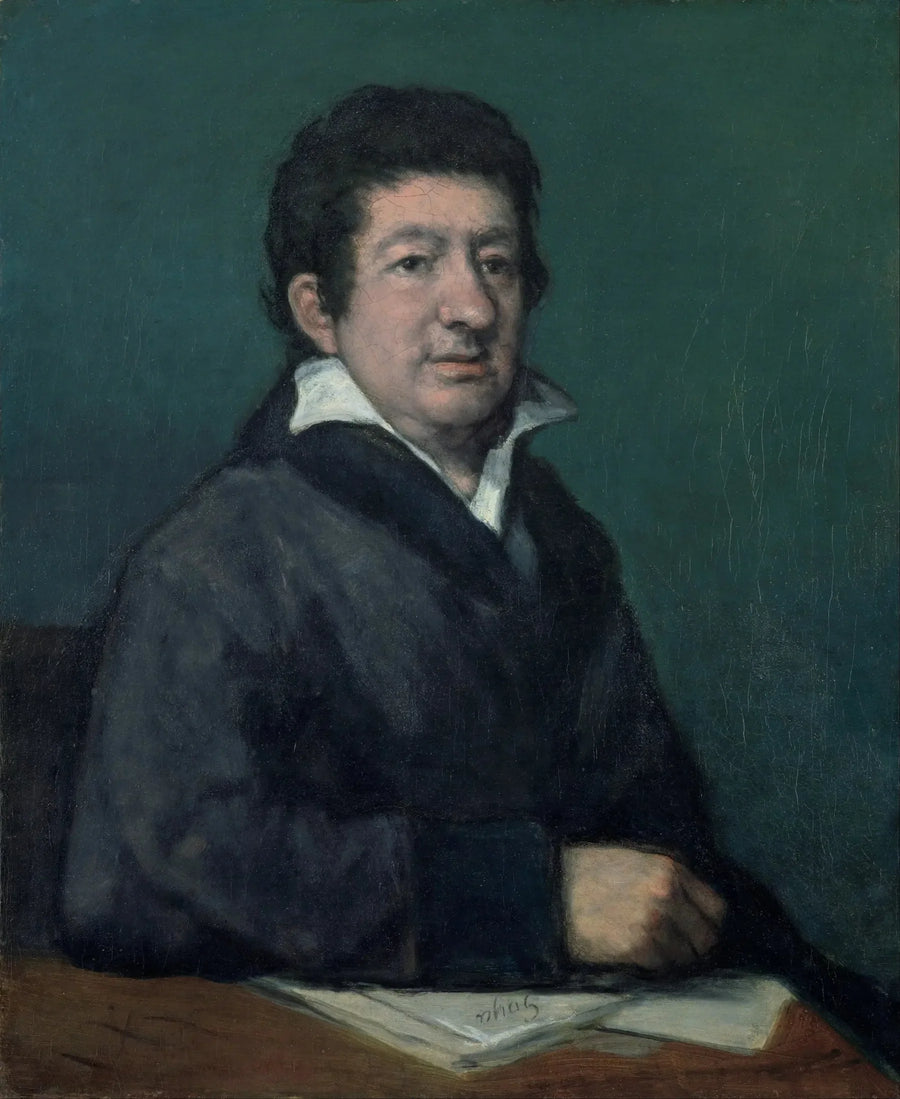 Retrato de Leandro Fernández de Moratín (1824) - Francisco de Goya