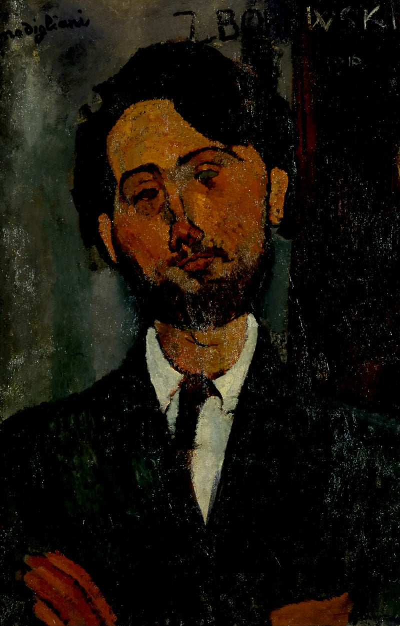 Retrato de Léopold Zborowski - Amedeo Modigliani