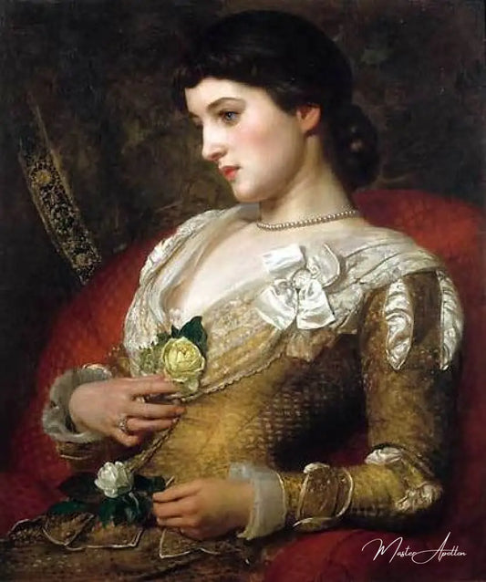 Portrait de Lillie Langtry - Edward Poynter - Reproductions de tableaux et peintures haut de gamme