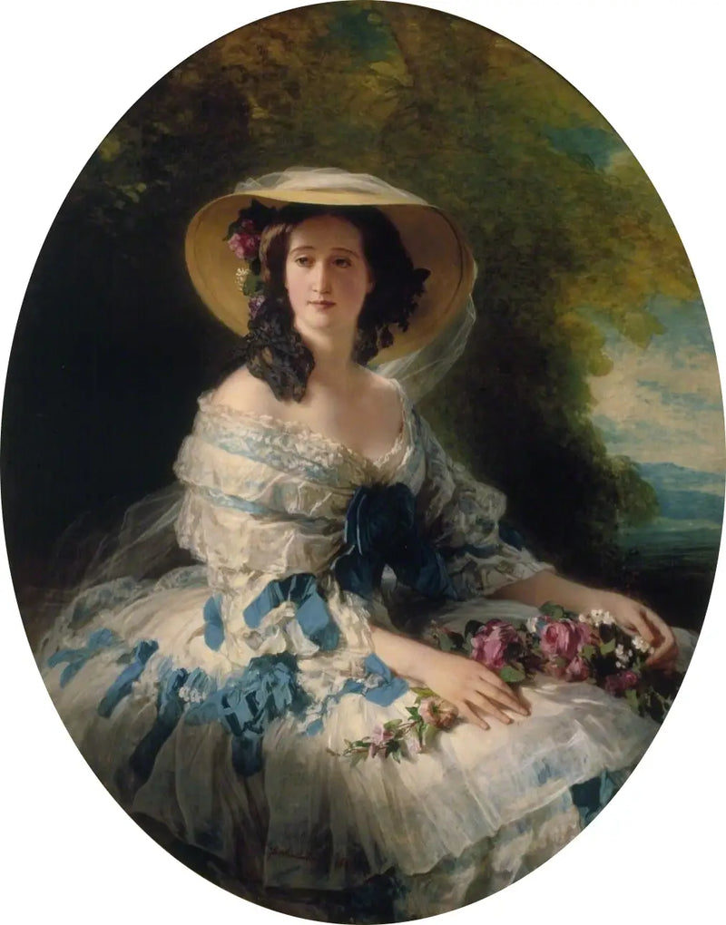 Retrato da imperatriz Eugénie - Franz Xaver Winterhalter