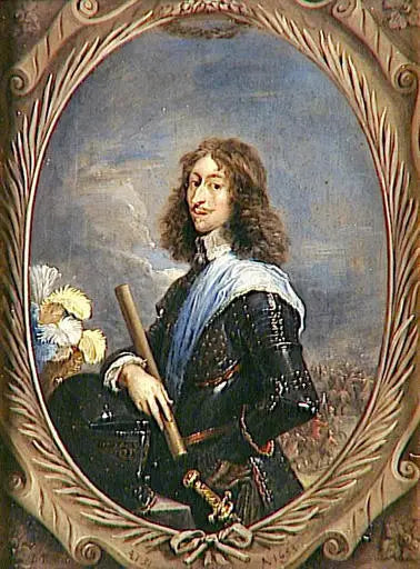 Retrato de Luís II de Bourbon-Condé, conhecido como o Grande Condé - David Teniers Júnior