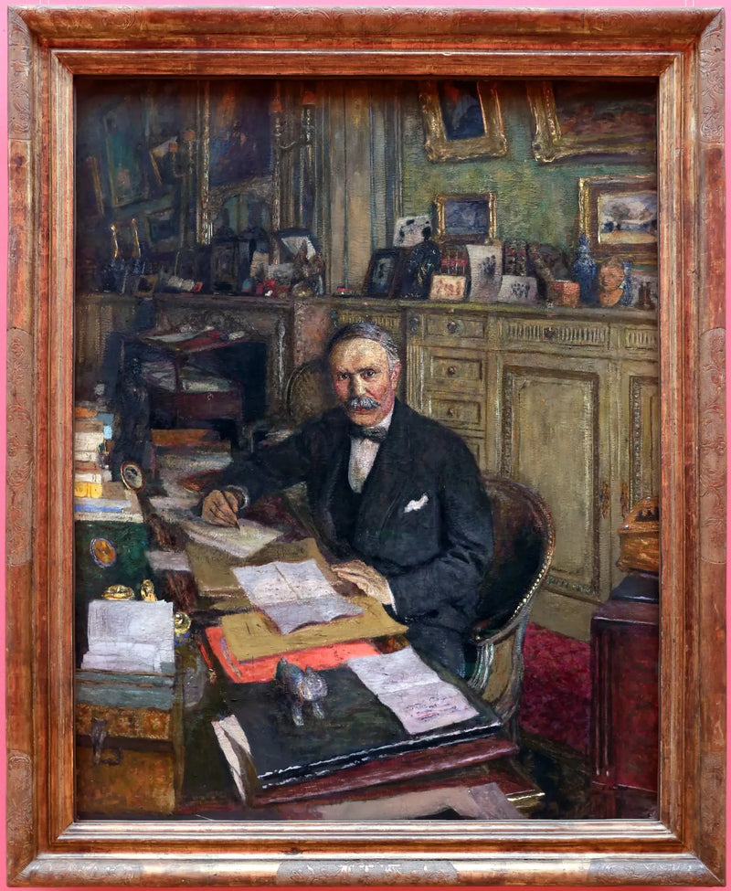 Retrato de Louis Loucheur - Édouard Vuillard
