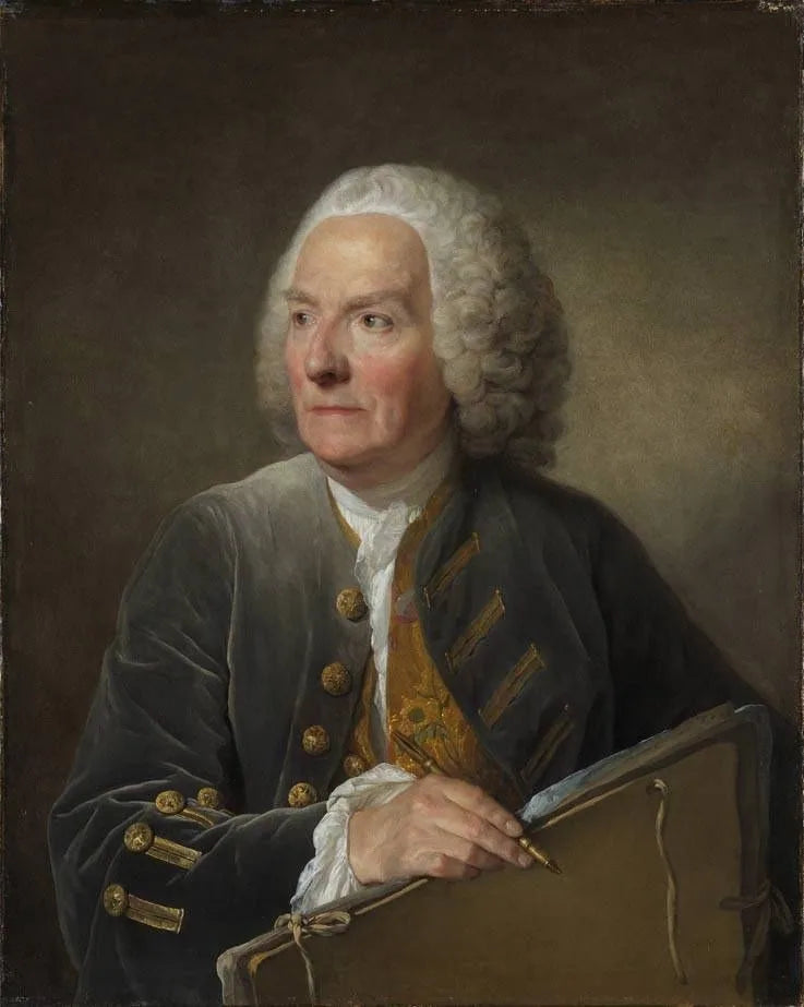 Portrait de Louis de Sylvestre - Jean-Baptiste Greuze image 1 tableau peint à l’huile sur toile